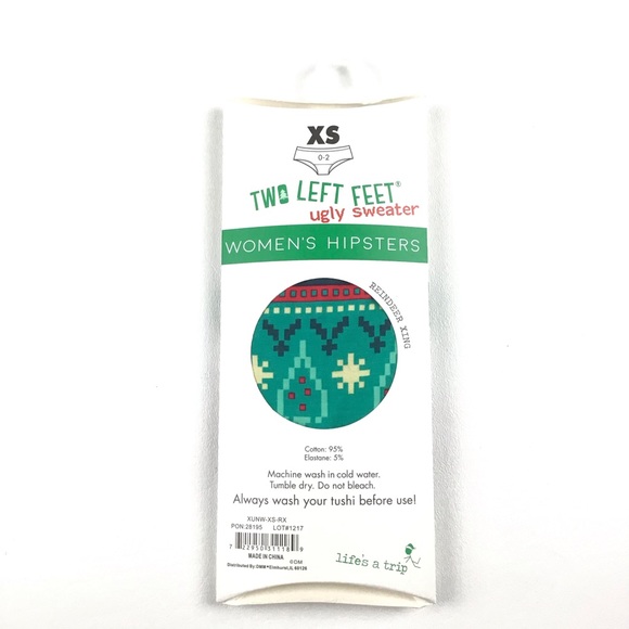 Ugly Christmas Sweater Hipster Sz XS Reindeer Xing - Picture 2 of 2